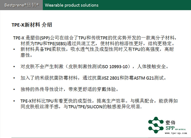 TPE-X可穿戴設(shè)備腕帶材料